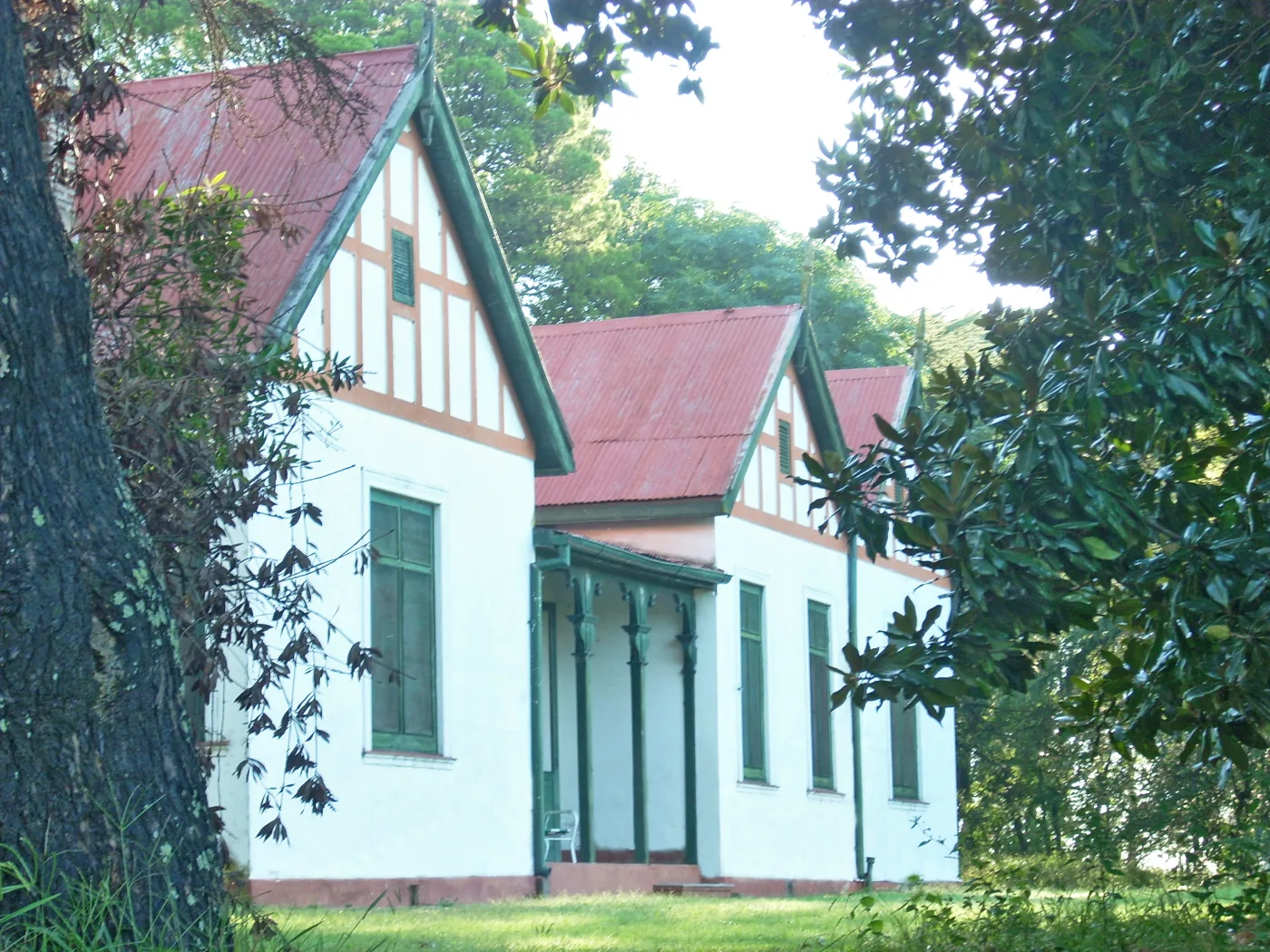 Main house at Estancia Los Pinos in Argentina
